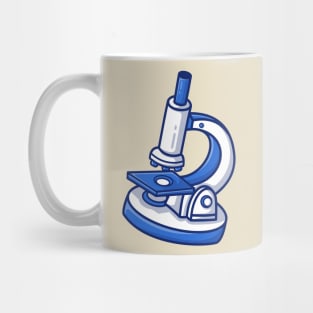 Floating Microscope Cartoon Mug